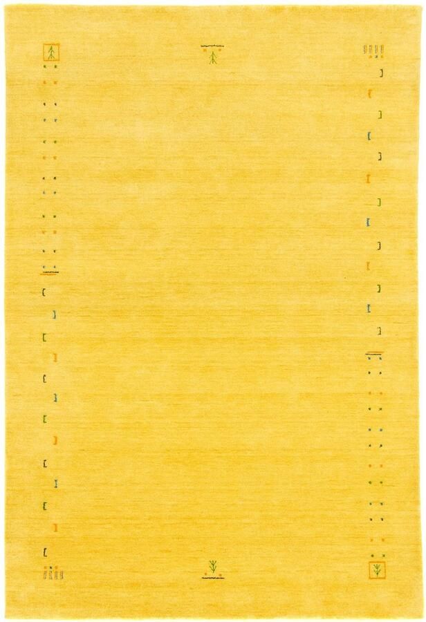 Morgenland Wollen kleed GABBEH FEIN FENTH zuiver scheerwol veelkleurig randdessin woonkamer - Foto 2