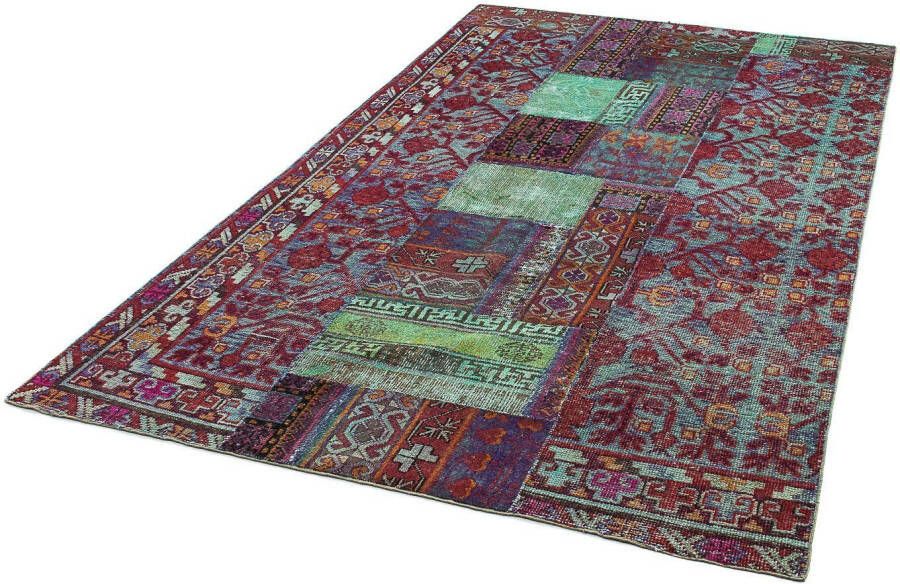 Morgenland Wollen kleed Kazak patchwork 355 x 76 cm - Foto 6
