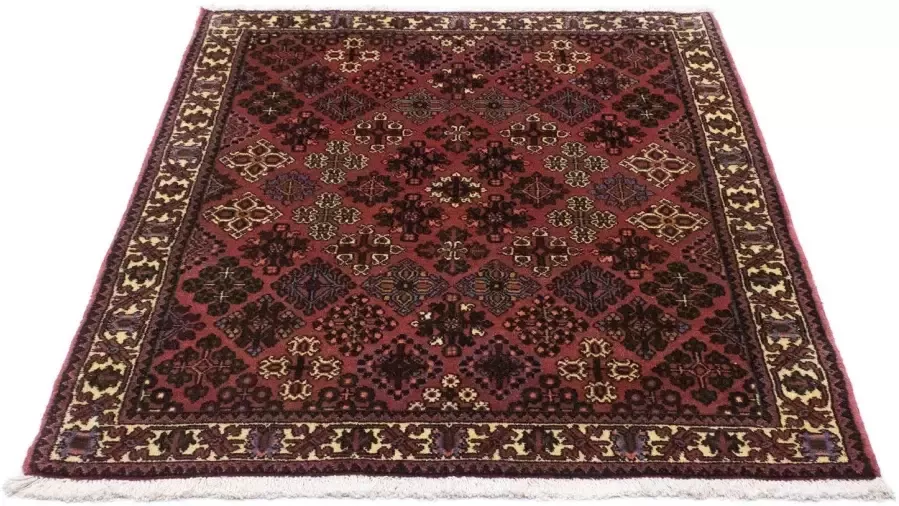 morgenland Wollen kleed Meymeh vloerkleed met de hand geknoopt rood handgeknoopt