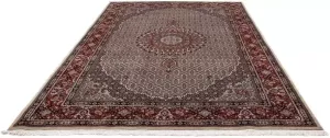 Morgenland Wollen kleed Moud medaillon beige 284 x 201 cm Uniek exemplaar met certificaat