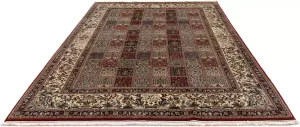 Morgenland Wollen kleed Moud velden 170 x 118 cm Uniek exemplaar met certificaat