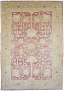 Morgenland Wollen kleed Ziegler geheel gedessineerd Ruggine 320 x 218 cm Uniek exemplaar met certificaat