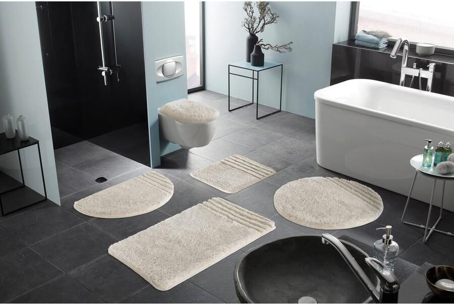 Möve Badmat Loft badmat badkamer tapijt Badmat badmatten ook als 2-delige set & rond - Foto 5