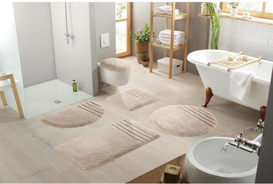 Möve Badmat Loft badmat badkamer tapijt Badmat badmatten ook als 2-delige set & rond - Foto 3