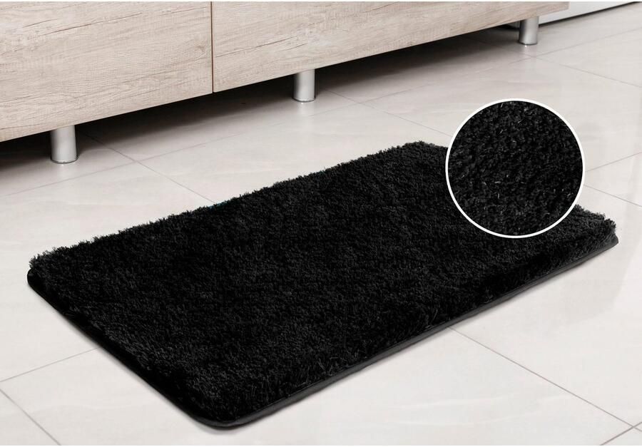 Möve Badmat Superwuschel badmat badkamer tapijt Microvezel badmat badtapijt rechthoekig rond & als 3-delige set - Foto 6