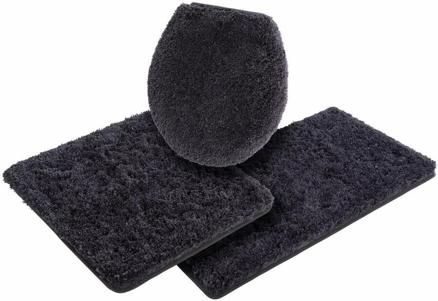 Möve Badmat Superwuschel badmat badkamer tapijt Microvezel badmat badtapijt rechthoekig rond & als 3-delige set - Foto 4