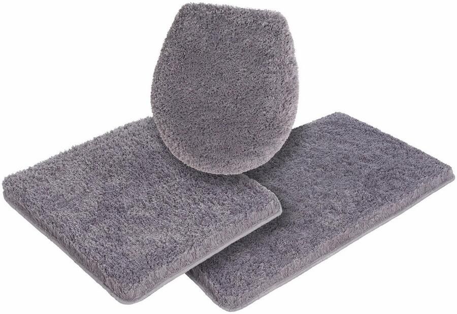 Möve Badmat Superwuschel badmat badkamer tapijt Microvezel badmat badtapijt rechthoekig rond & als 3-delige set - Foto 4