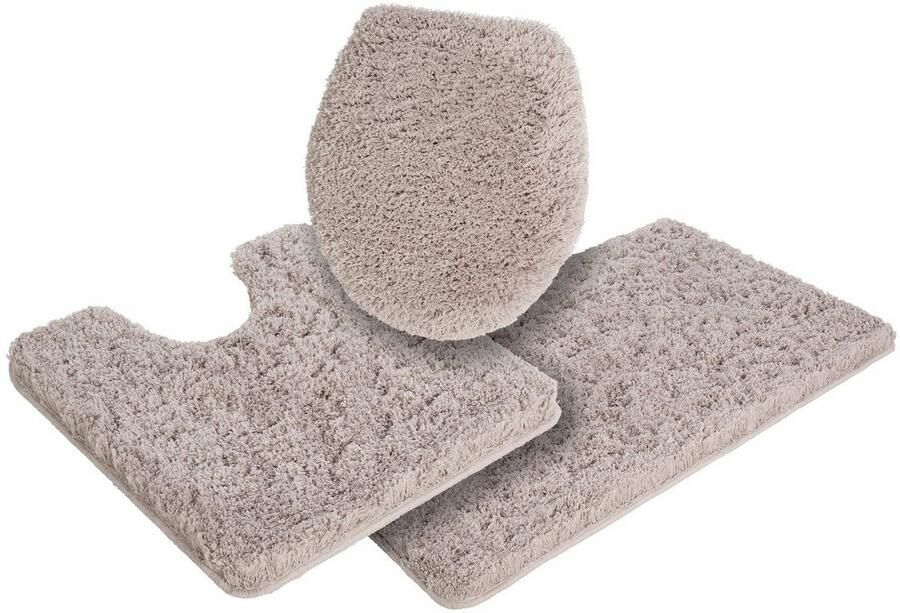 Möve Badmat Superwuschel badmat badkamer tapijt Microvezel badmat badtapijt rechthoekig rond & als 3-delige set - Foto 4