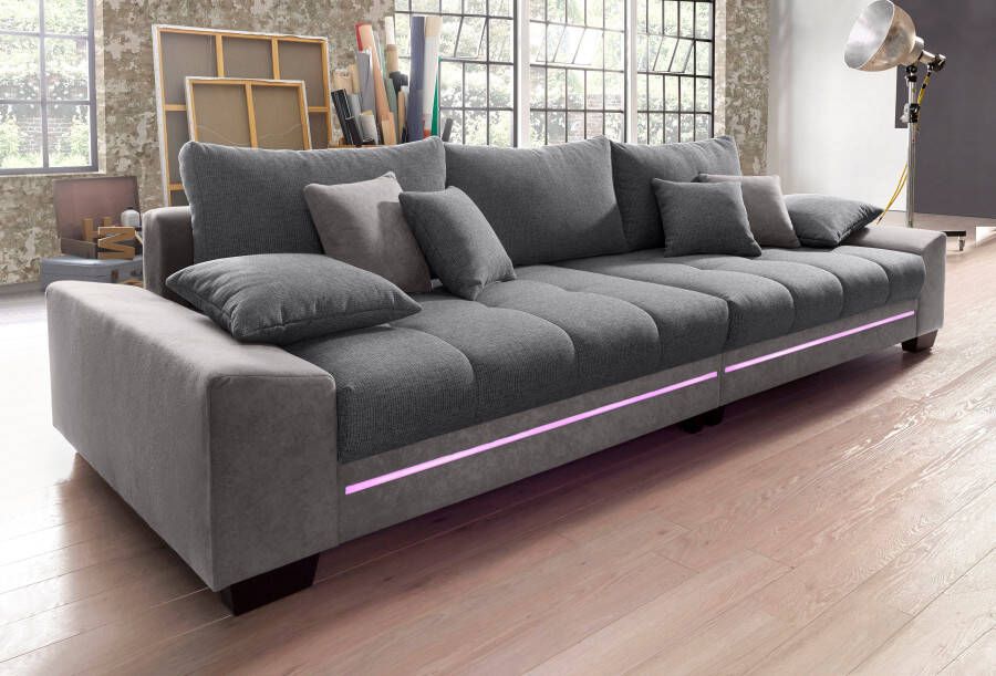 Mr. Couch Megabank NIKITA naar keuze met koudschuim (140 kg belasting zitting) en bluetooth-geluid - Foto 2