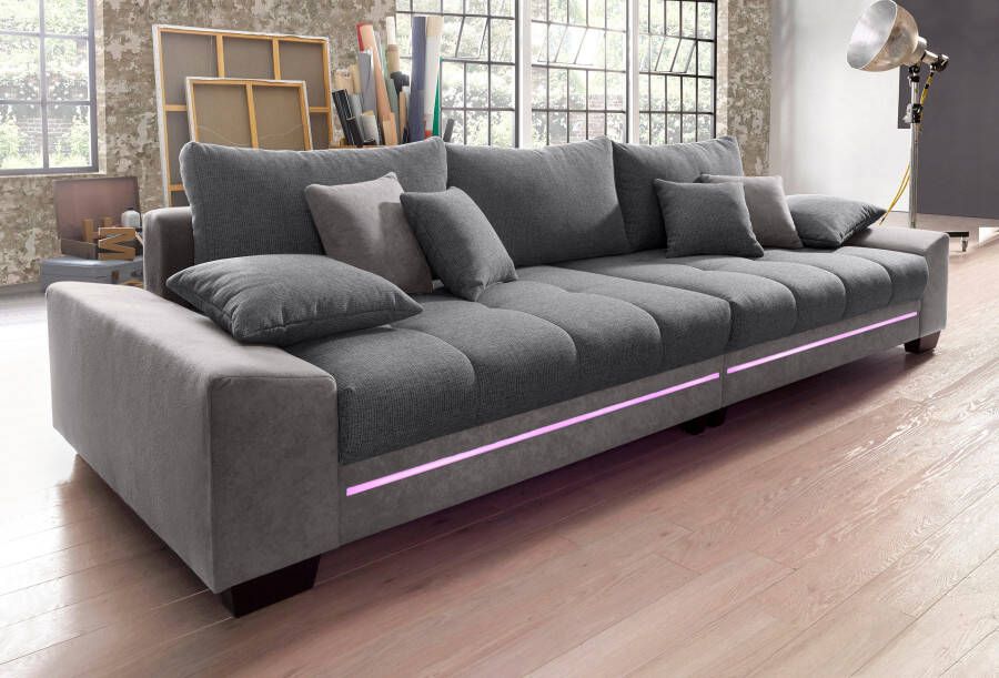 Mr. Couch Megabank NIKITA naar keuze met koudschuim (140 kg belasting zitting) en bluetooth-geluid - Foto 5