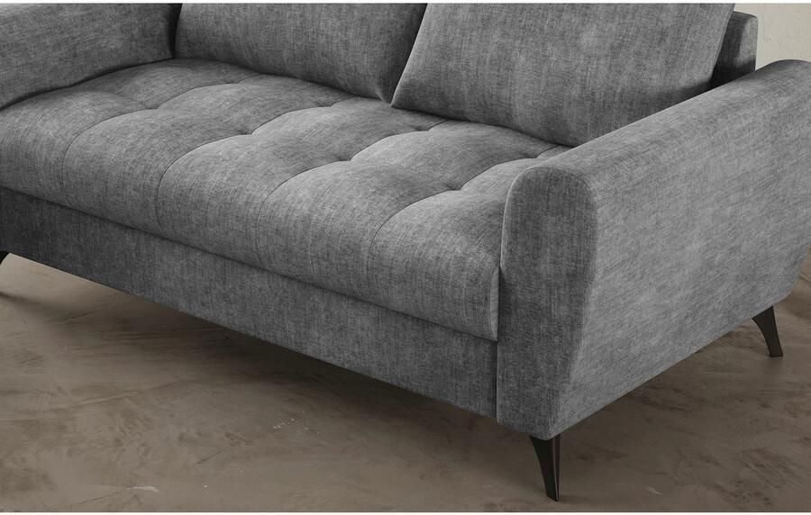 Mr. Couch 2 5-zits Blackburn II Optioneel met koudschuimvering tot 140 kg belastbaar - Foto 2