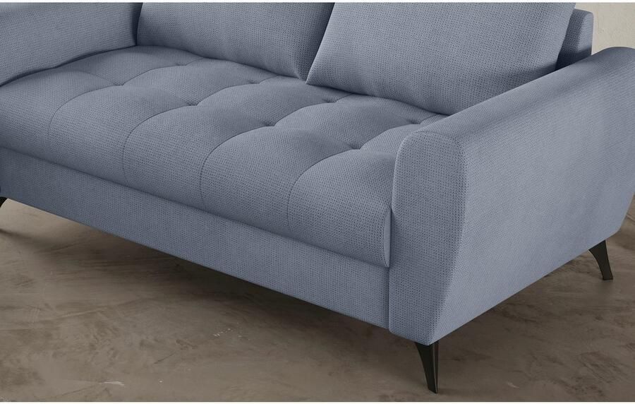 Mr. Couch 2 5-zits Blackburn II Optioneel met koudschuimvering tot 140 kg belastbaar - Foto 2