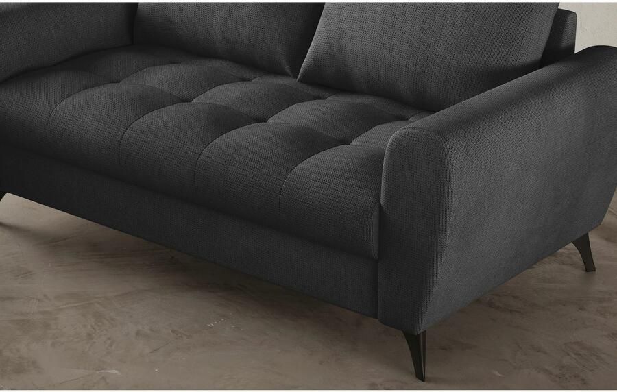 Mr. Couch 2 5-zits Blackburn II Met koudschuimvering tot 140 kg belastbaar - Foto 2