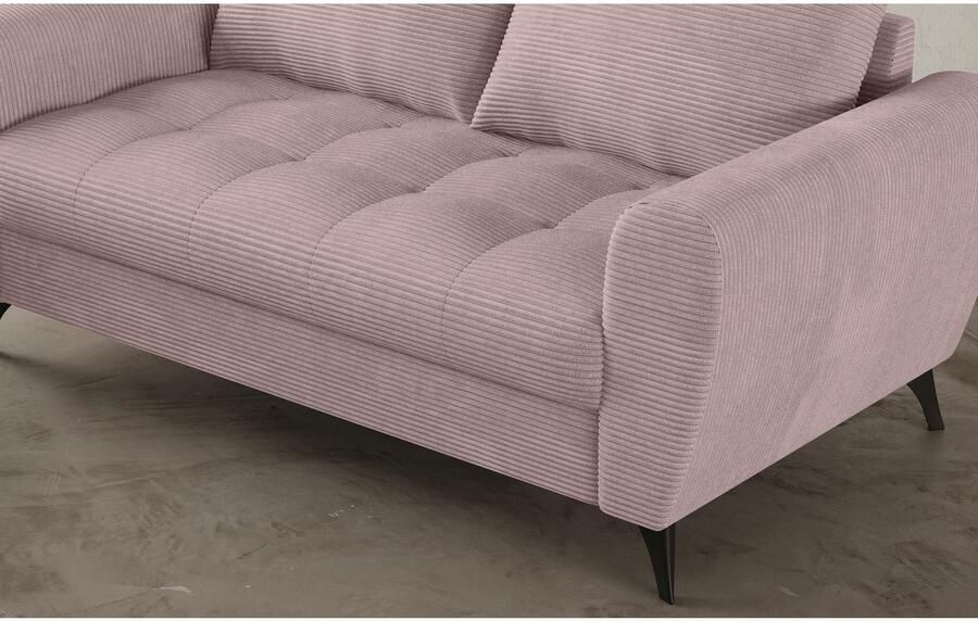 Mr. Couch 2 5-zits Blackburn II Optioneel met koudschuimvering tot 140 kg belastbaar - Foto 2