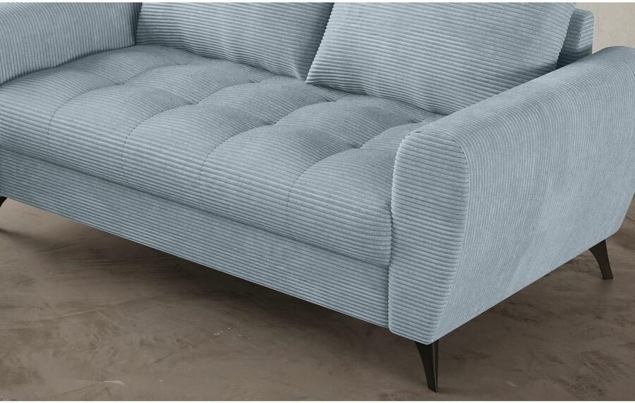 Mr. Couch 2 5-zits Blackburn II Optioneel met koudschuimvering tot 140 kg belastbaar - Foto 2