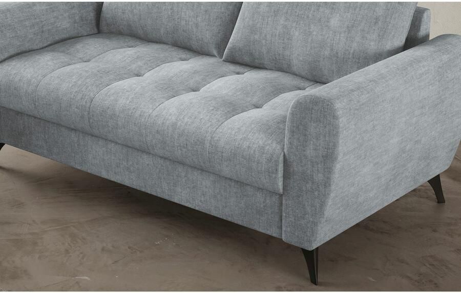 Mr. Couch 2 5-zits Blackburn II Optioneel met koudschuimvering tot 140 kg belastbaar - Foto 2