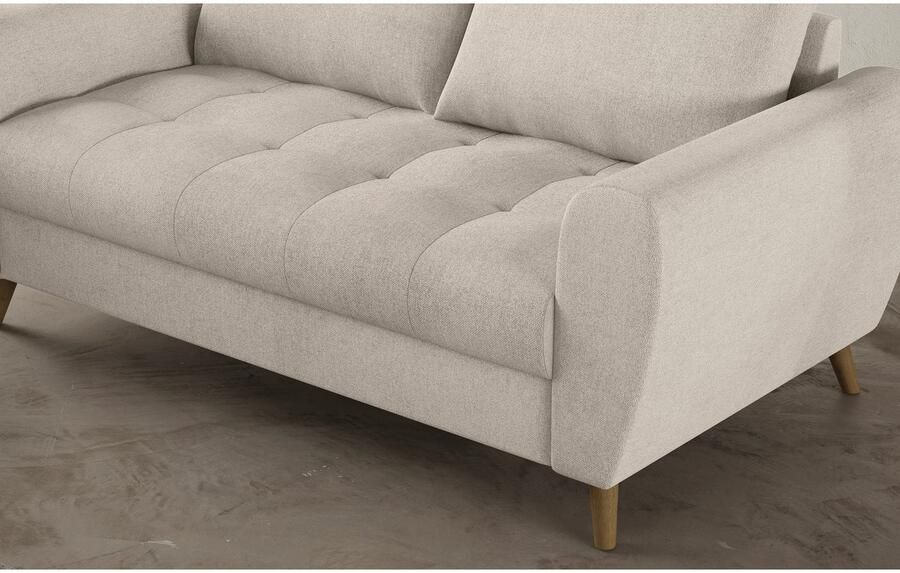 Mr. Couch 2 5-zits Blackburn II Optioneel met koudschuimvering tot 140 kg belastbaar