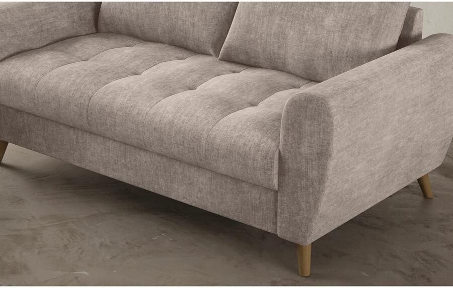 Mr. Couch 2 5-zits Blackburn II Optioneel met koudschuimvering tot 140 kg belastbaar