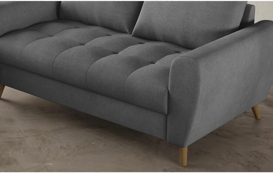 Mr. Couch 2 5-zits Blackburn II Met koudschuimvering tot 140 kg belastbaar - Foto 2