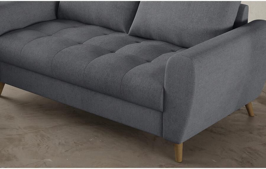 Mr. Couch 2 5-zits Blackburn II Optioneel met koudschuimvering tot 140 kg belastbaar