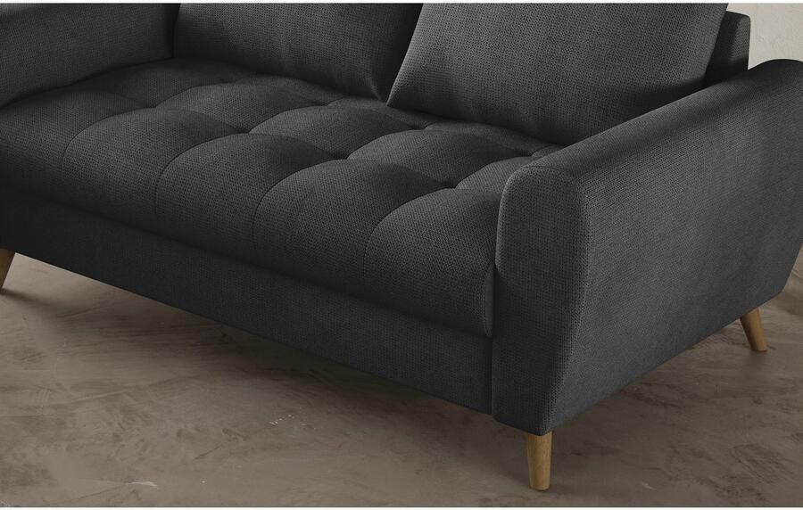 Mr. Couch 2 5-zits Blackburn II Met koudschuimvering tot 140 kg belastbaar - Foto 2