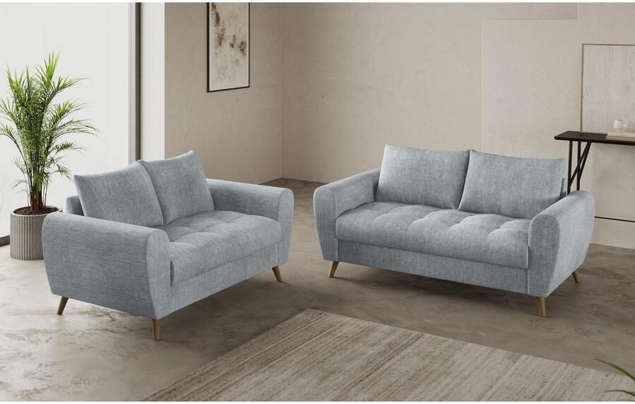 Mr. Couch 2-zitsbank Blackburn II Met koudschuimvering tot 140 kg belastbaar