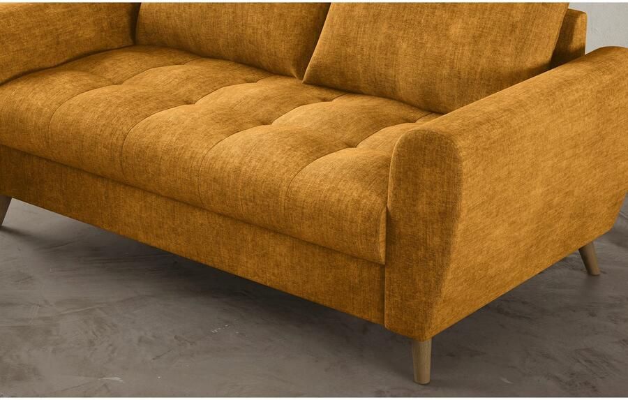 Mr. Couch 2 5-zits Blackburn II Optioneel met koudschuimvering tot 140 kg belastbaar - Foto 2