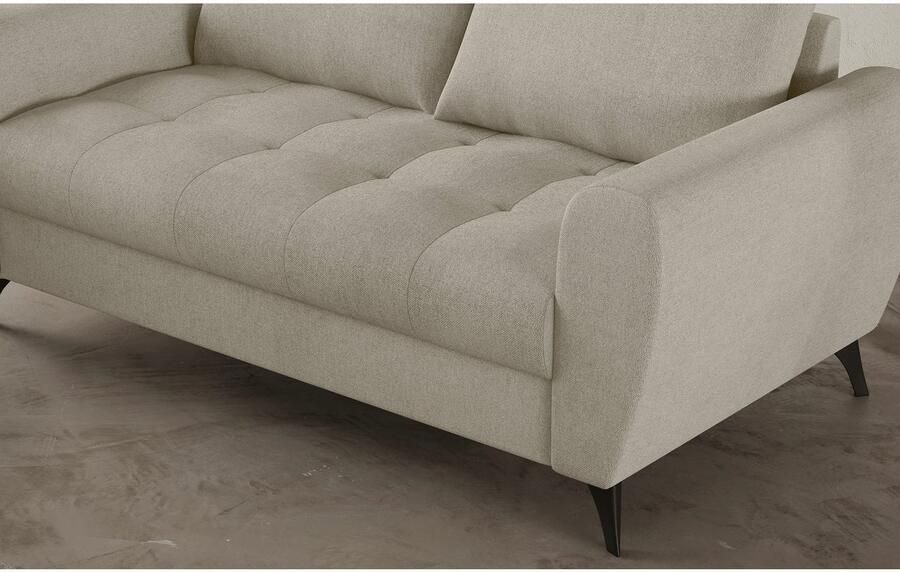 Mr. Couch 2 5-zits Blackburn II Optioneel met koudschuimvering tot 140 kg belastbaar - Foto 2