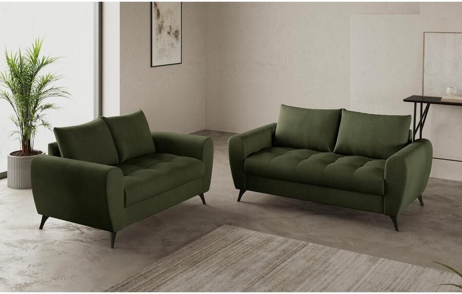 Mr. Couch 2 5-zits Blackburn II Met koudschuimvering tot 140 kg belastbaar