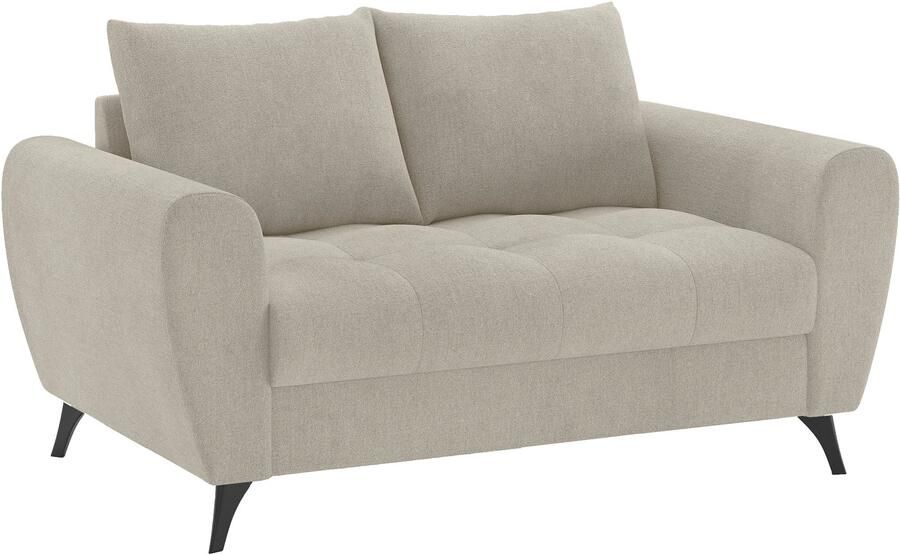 Mr. Couch 2-zitsbank Blackburn II Optioneel met koudschuimvering tot 140 kg belastbaar - Foto 2