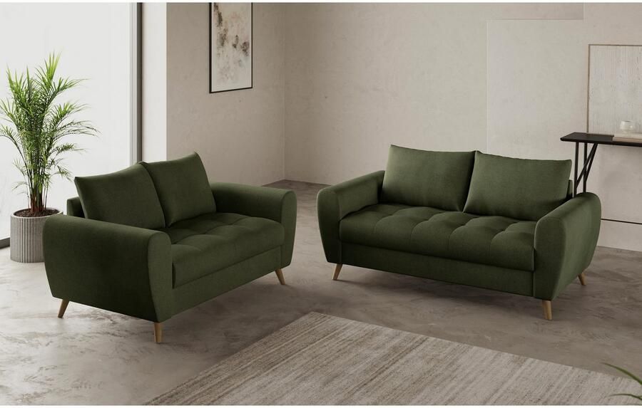 Mr. Couch 2 5-zits Blackburn II Optioneel met koudschuimvering tot 140 kg belastbaar