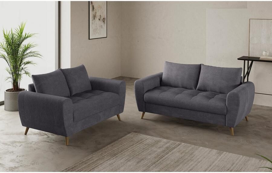 Mr. Couch 2 5-zits Blackburn II Met koudschuimvering tot 140 kg belastbaar