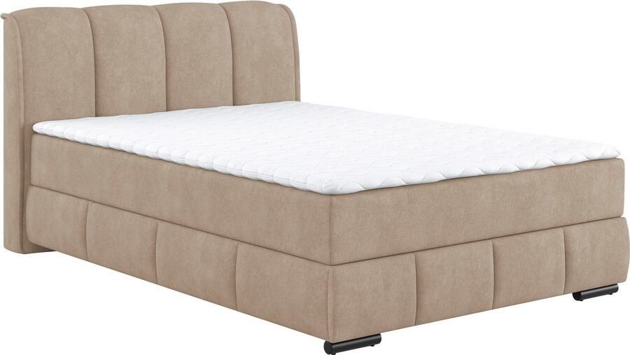 Mr. Couch Boxspring Bethany met bedkist incl. matras Topmatras en sierkussen in verschillende hardheden beschikbaar - Foto 2