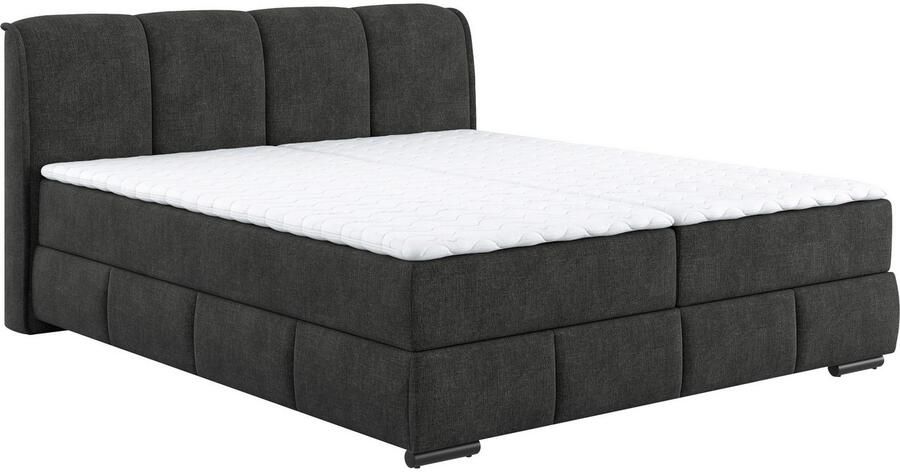 Mr. Couch Boxspring Bethany met bedkist incl. matras Topmatras en sierkussen in verschillende hardheden beschikbaar - Foto 2