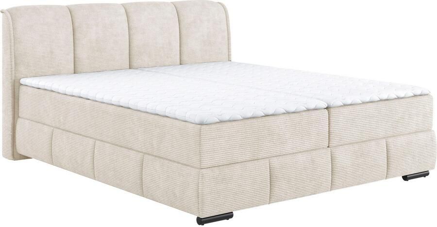 Mr. Couch Boxspring Bethany met bedkist incl. matras Topmatras en sierkussen in verschillende hardheden beschikbaar - Foto 2