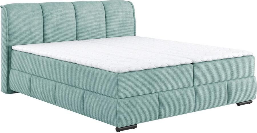 Mr. Couch Boxspring Bethany met bedkist incl. matras Topmatras en sierkussen in verschillende hardheden beschikbaar - Foto 2