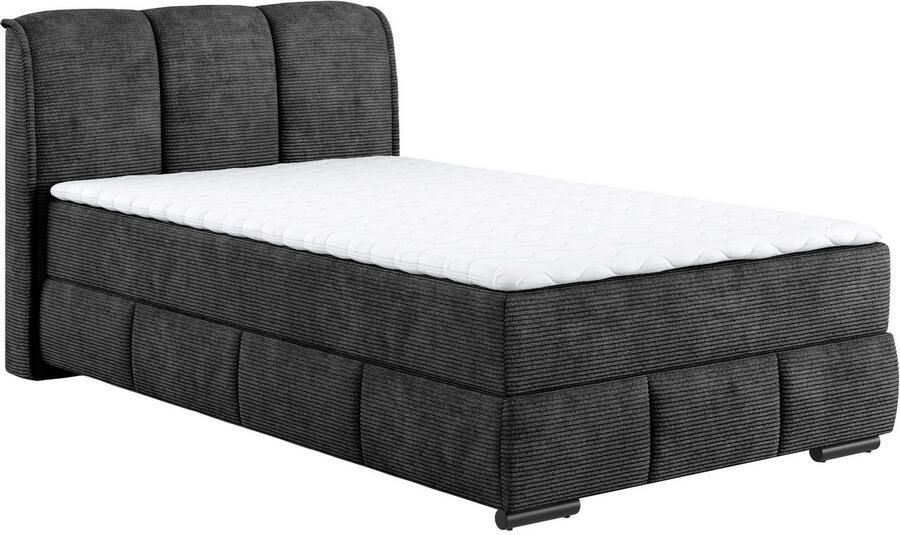 Mr. Couch Boxspring Bethany met bedkist incl. matras Topmatras en sierkussen in verschillende hardheden beschikbaar - Foto 2