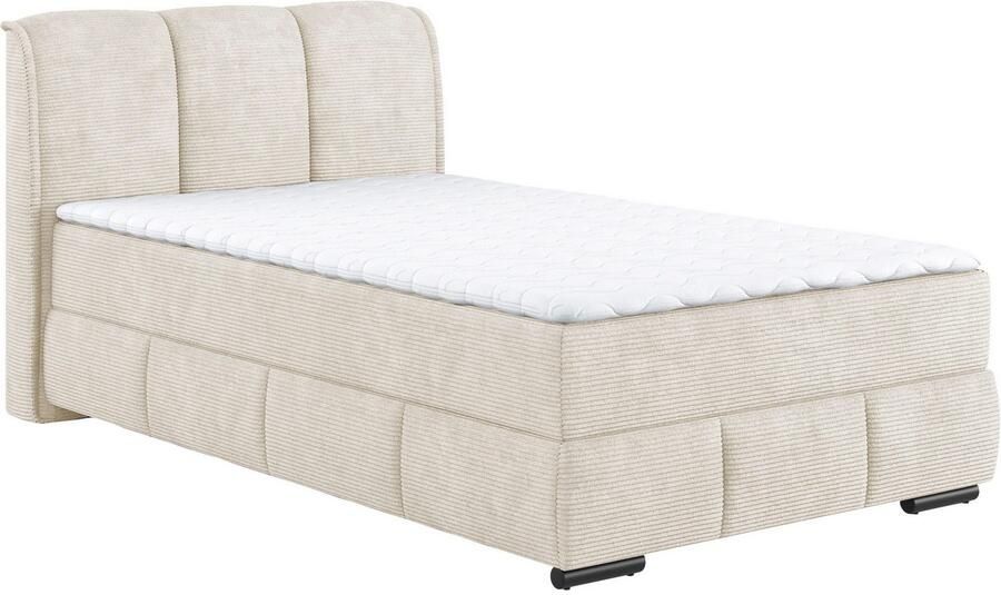 Mr. Couch Boxspring Bethany met bedkist incl. matras Topmatras en sierkussen in verschillende hardheden beschikbaar - Foto 2