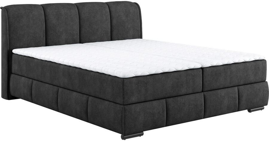 Mr. Couch Boxspring Bethany met bedkist incl. matras Topmatras en sierkussen in verschillende hardheden beschikbaar - Foto 2