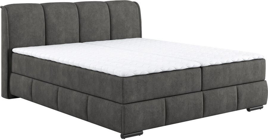 Mr. Couch Boxspring Bethany met bedkist incl. matras Topmatras en sierkussen in verschillende hardheden beschikbaar - Foto 2