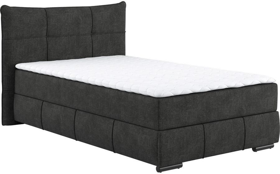 Mr. Couch Boxspring Brewdley met bedkist incl. matras Topmatras en sierkussen in verschillende hardheden beschikbaar - Foto 2