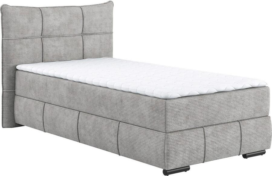 Mr. Couch Boxspring Brewdley met bedkist incl. matras Topmatras en sierkussen in verschillende hardheden beschikbaar - Foto 2