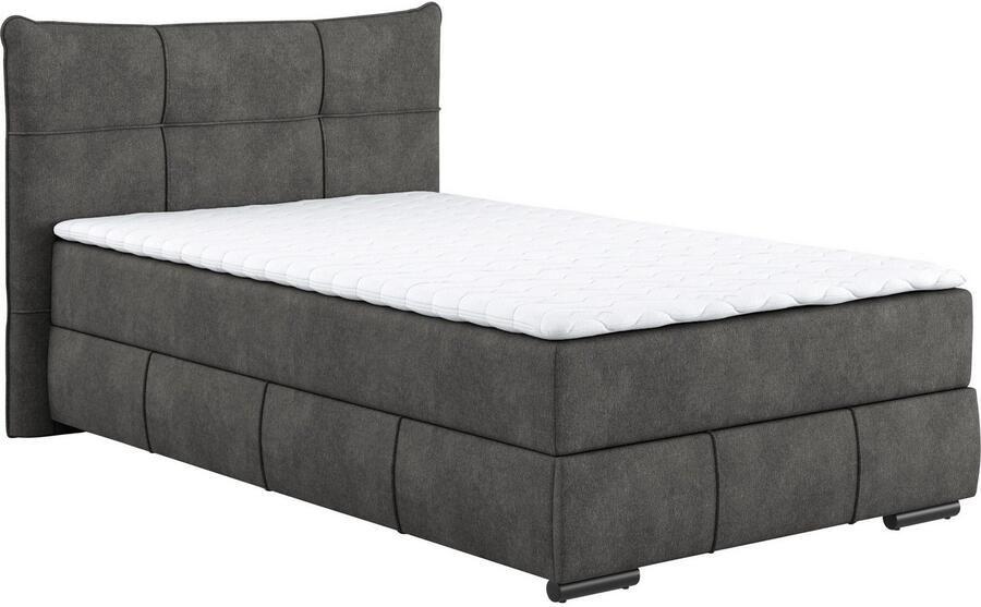 Mr. Couch Boxspring Brewdley met bedkist incl. matras Topmatras en sierkussen in verschillende hardheden beschikbaar - Foto 2