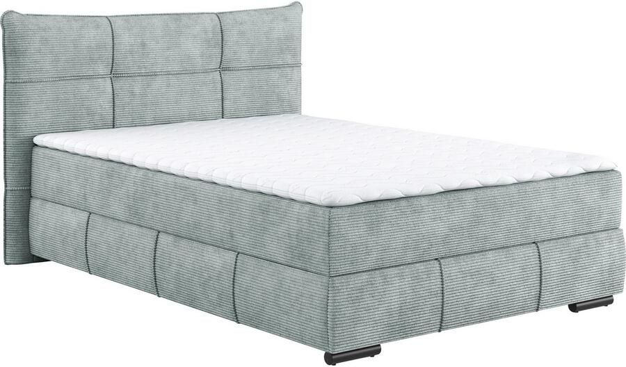 Mr. Couch Boxspring Brewdley met bedkist incl. matras Topmatras en sierkussen in verschillende hardheden beschikbaar - Foto 2