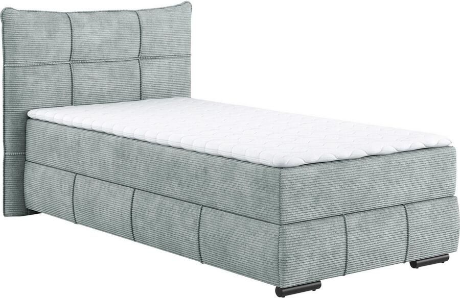 Mr. Couch Boxspring Brewdley met bedkist incl. matras Topmatras en sierkussen in verschillende hardheden beschikbaar - Foto 2