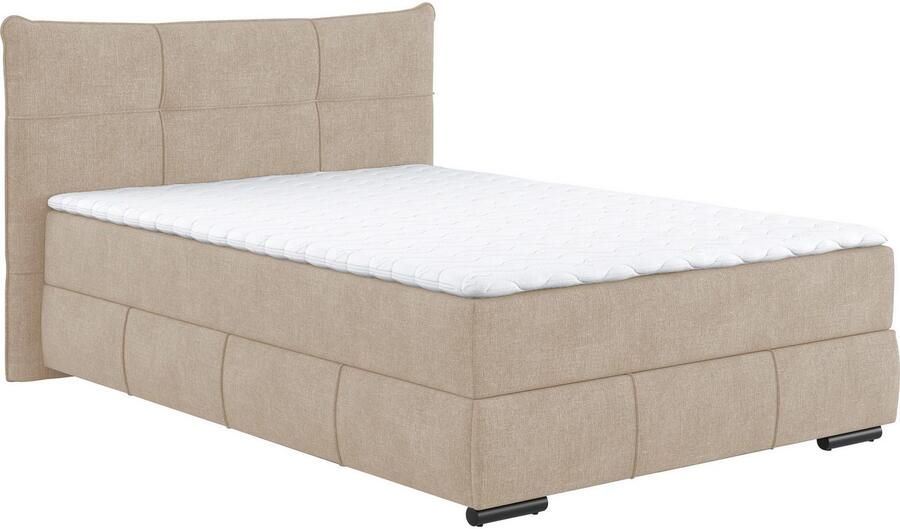 Mr. Couch Boxspring Brewdley met bedkist incl. matras Topmatras en sierkussen in verschillende hardheden beschikbaar - Foto 2