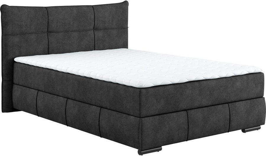 Mr. Couch Boxspring Brewdley met bedkist incl. matras Topmatras en sierkussen in verschillende hardheden beschikbaar - Foto 2