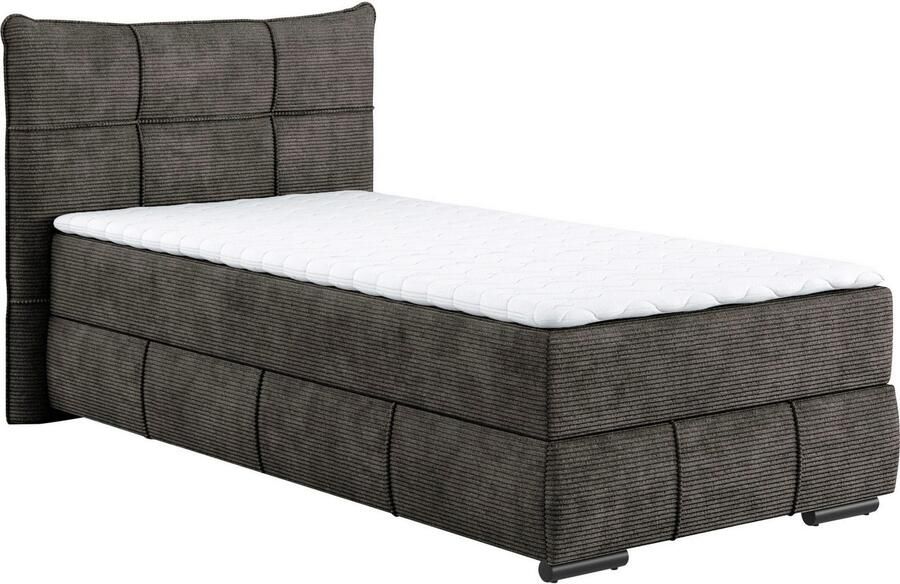 Mr. Couch Boxspring Brewdley met bedkist incl. matras Topmatras en sierkussen in verschillende hardheden beschikbaar - Foto 2