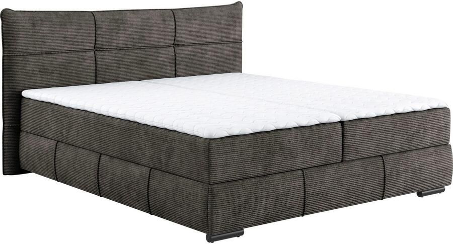 Mr. Couch Boxspring Brewdley met bedkist incl. matras Topmatras en sierkussen in verschillende hardheden beschikbaar - Foto 2