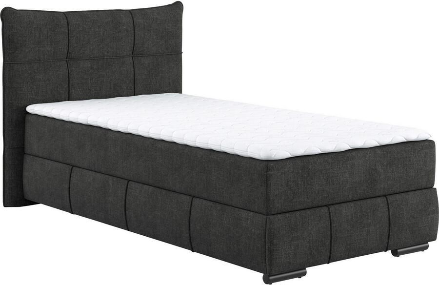 Mr. Couch Boxspring Brewdley met bedkist incl. matras Topmatras en sierkussen in verschillende hardheden beschikbaar - Foto 2